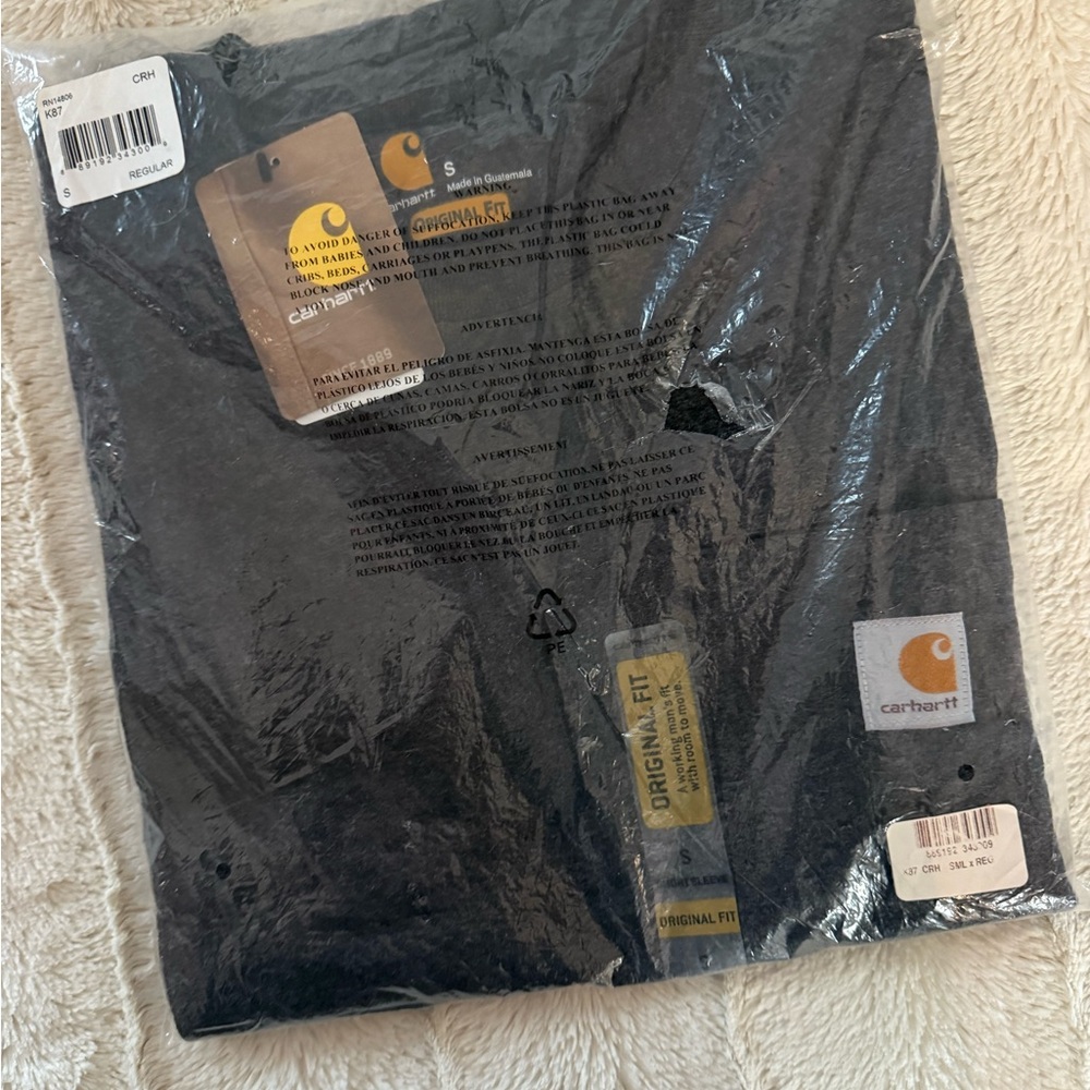 Carhartt Men's Dark Gray Short Sleeve Tee